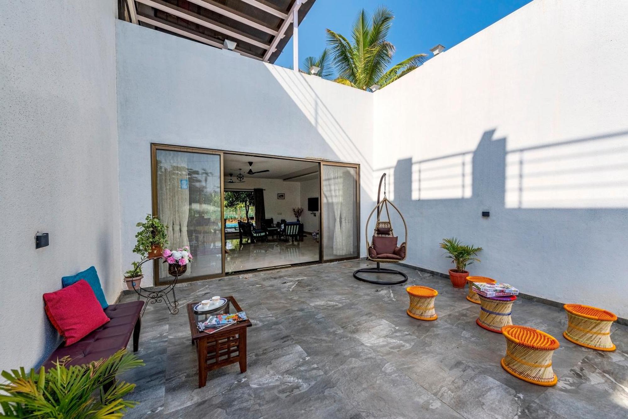 Saffronstays Lakeview Nivara - Farm Stay Villa With Private Pool Near Pune Exterior photo